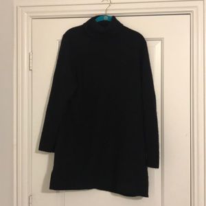 Isaac Mizrahi Black Cashmere Turtleneck Sweater
